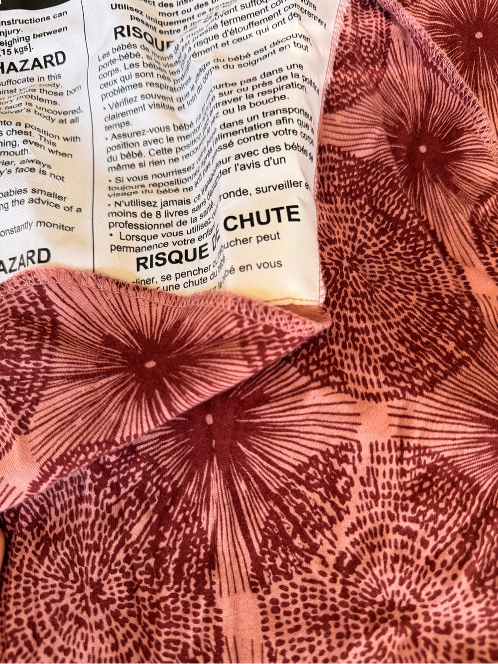 Moby Wrap designed by Petunia Pickle Bottom Pink - Picture 3 of 6